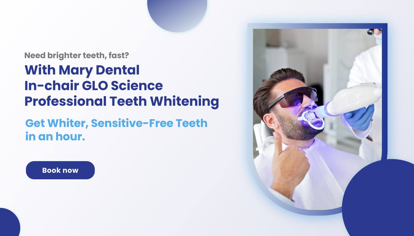 In Chair GLO Science Professional Teeth Whitening in Oakleigh South