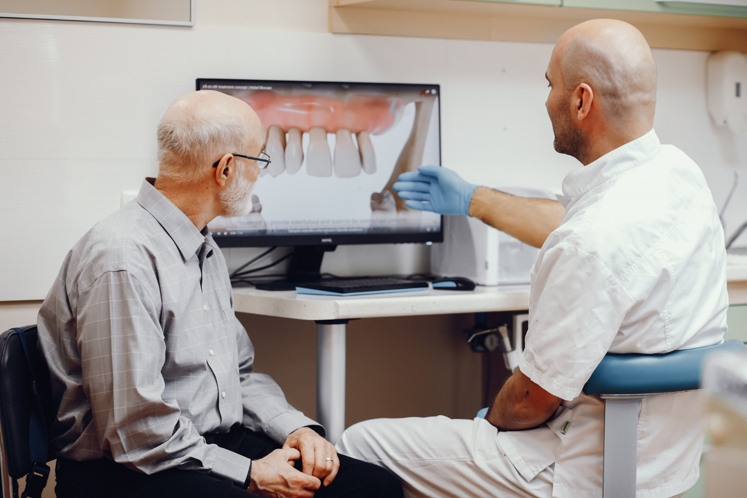 dental implant years after extraction